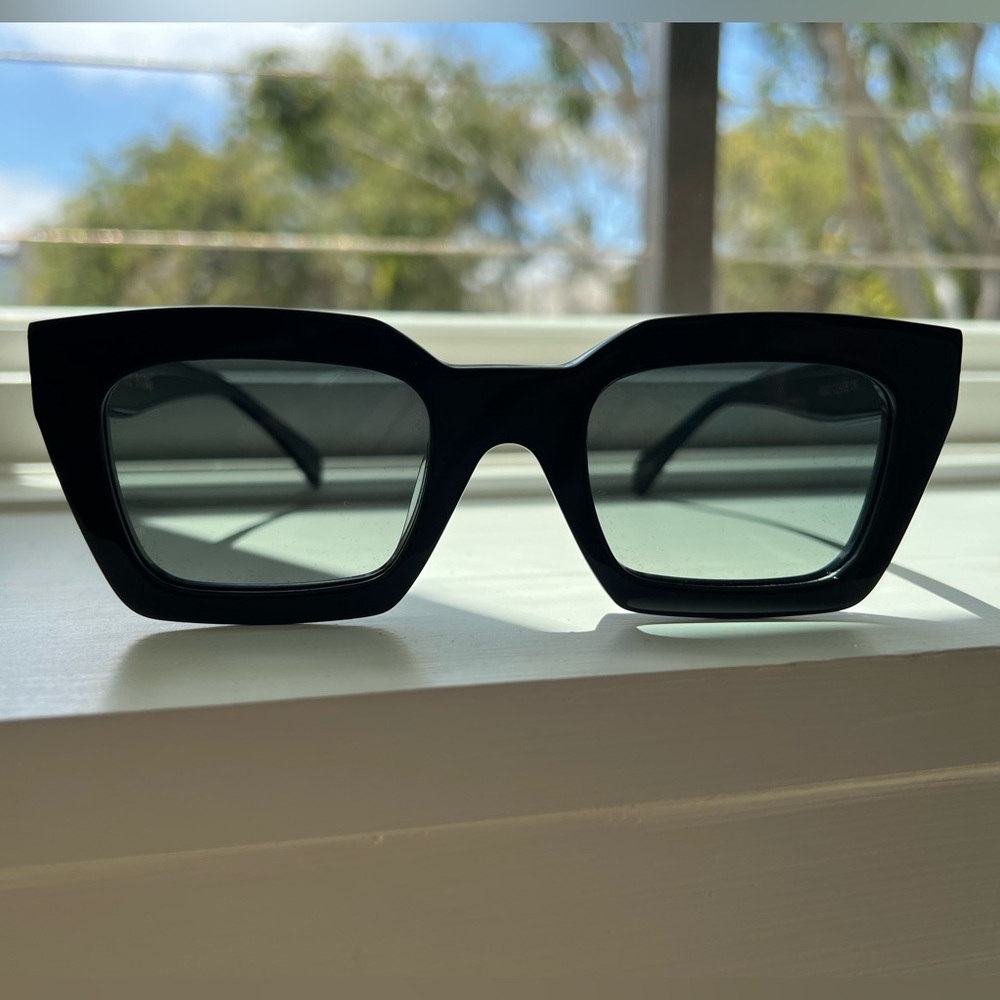 Anine Bing  Indio black sunglasses